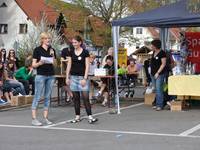 Lisa Hafner und Anna Halder bei der Siegerehrung